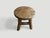 1950s Antique Teak Wood Side Table or Stool For Sale - Image 5 of 5