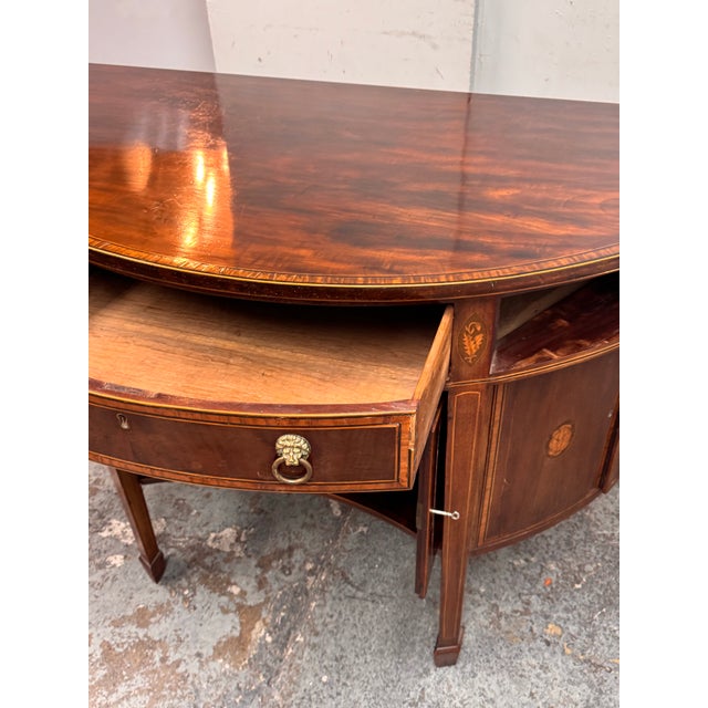 Federal Style Inlaid Mahogany Sideboard, 19th Century For Sale - Image 12 of 12