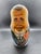 Black Three (3) Pieces Politician Matryoshka Dolls For Sale - Image 8 of 10