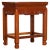 Chinese Vintage Small Stool with Scroll-Carved Apron and Side Stretchers For Sale - Image 13 of 13