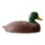 Vintage Cork Wood Mallard Duck Decoy For Sale