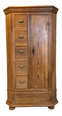 Farmhouse Bread Cabinet in Wood