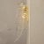 1990s Wall Sconce in Clear Murano Glass, 1990s For Sale - Image 5 of 13