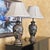 Pair of Bradburn Gallery Hand-Painted Floral Ceramic Table Lamps With Shades For Sale - Image 17 of 18