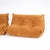 Authentic Togo Sofa 5-Piece Set – Cognac Nubuck For Sale - Image 13 of 17