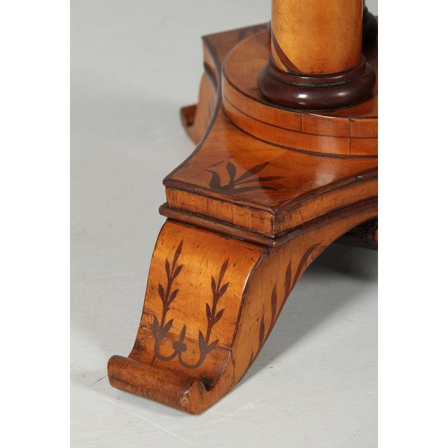 Tan Biedermeier Side Table, 1830s For Sale - Image 8 of 12