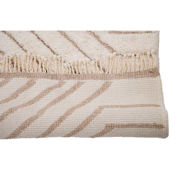 Hand-Knotted Wool Premium Rug by Azele Studio For Sale - Image 13 of 14