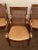 French Empire Style Mohair & Cane Arm Chairs - Set of 4 For Sale In Chicago - Image 6 of 12