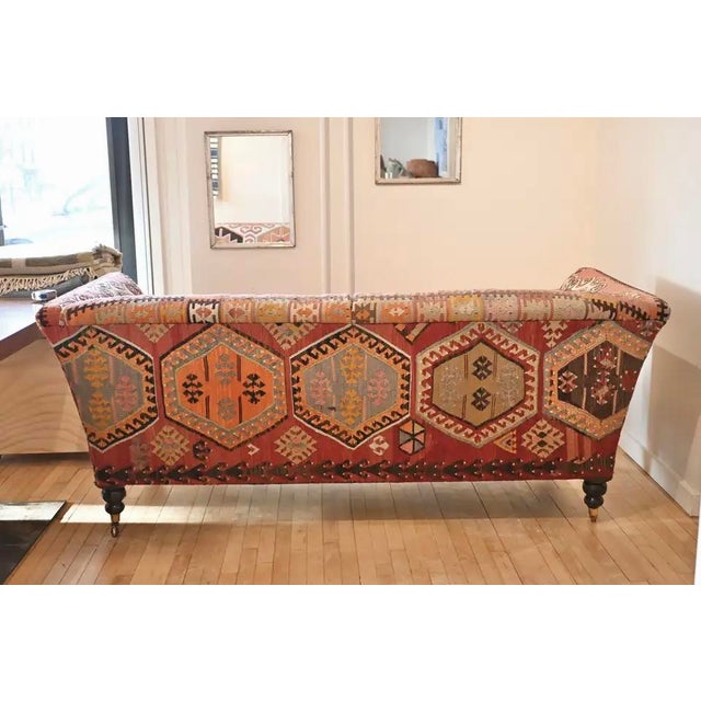 English George Smith Kilim Sofa For Sale - Image 13 of 13