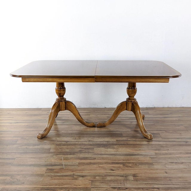 Thomasville Queen Anne Style Dining Set 7 Pieces Chairish