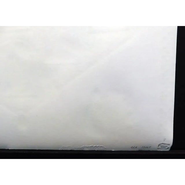 David Sharir "A Gate for the Birdhouse" Hand Signed Art Serigraph Israeli Artist For Sale In Denver - Image 6 of 10