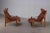 Animal Skin Set of Hunter Easy Chairs attributed to Torbjørn Afdal, 1970s For Sale - Image 7 of 12