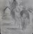 1920s Guillaume Dulac, Returning Home, 1920s, Pencil on Paper For Sale - Image 5 of 11