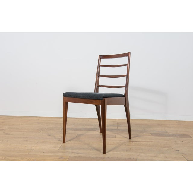 Black Mid-Century Modern Teak Dining Chairs from McIntosh, 1960s, Set of 6 For Sale - Image 8 of 18