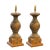 Refurbished Wooden Baluster Table Lamps, Pair For Sale