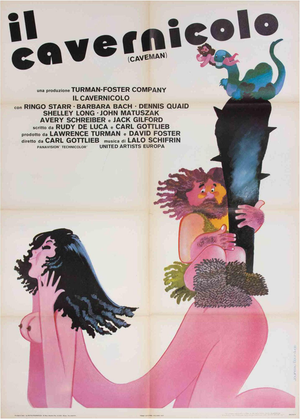 Il Cavernicolo Movie Poster, Italy, 1981