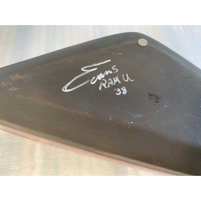 1970s 1970s Tony Evans Raku Vase For Sale - Image 5 of 7