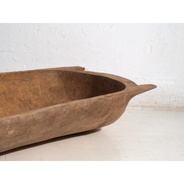 Antique wabi-sabi trough (c.1900) Dimensions: Length: 116 cm Depth: 50 cm Height: 22 cmStyle: PrimitiveMaterials and...