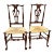 A Pair of Country Queen Anne Rush Seat Side Chairs, Hudson Valley of New York, Circa 1760’s For Sale
