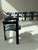 Pamplona Dining Chairs and Table in Petrol Leather by Augusto Savini for Pozzi, Italy, 1970, Set of 7 For Sale - Image 13 of 18