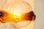 Cristal & Amber Quilt Wall Lamps by Toni Zuccheri for Venini, Italy, 1970s, Set of 3 For Sale - Image 13 of 14