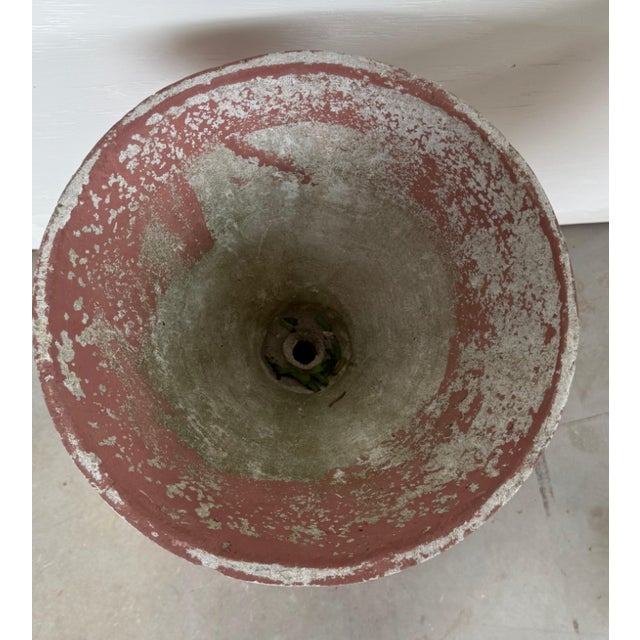 Mid-Century Modern Mid-Century Modern Terra Cotta Painted Hourglass Planter For Sale - Image 3 of 9