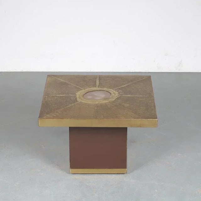 Square Coffee Table by Paco Rabanne for Lova Creation, 1970s For Sale - Image 3 of 15