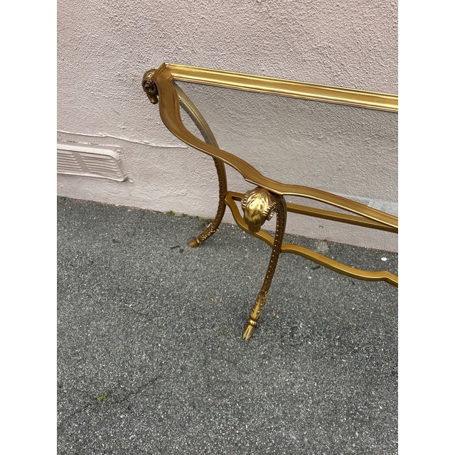 1950s Vintage Maison Jansen Style Console Table For Sale In Los Angeles - Image 6 of 6