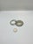Henredon Ring Pull Antique Silver. Transitional Style.