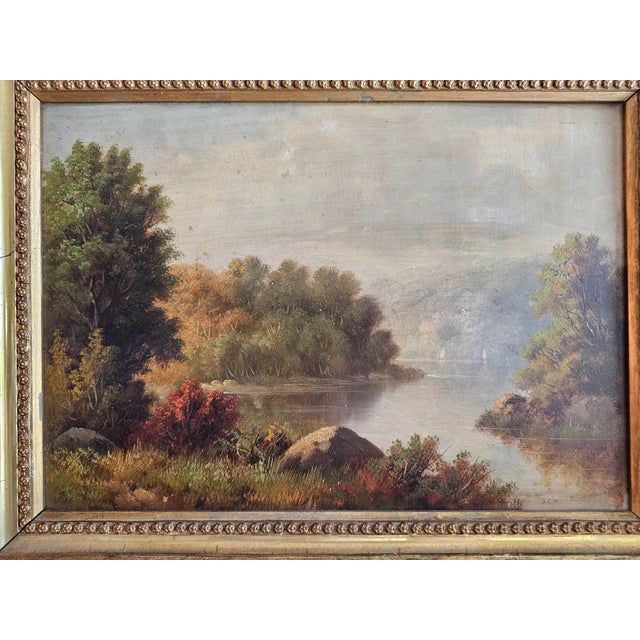 Realism 19th Century Scottish Romantic Landscape by John Crawford Wintour Framed For Sale - Image 3 of 12