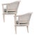 Paint Vintage Cane Barrel Lounge Chairs – Pair For Sale - Image 7 of 8
