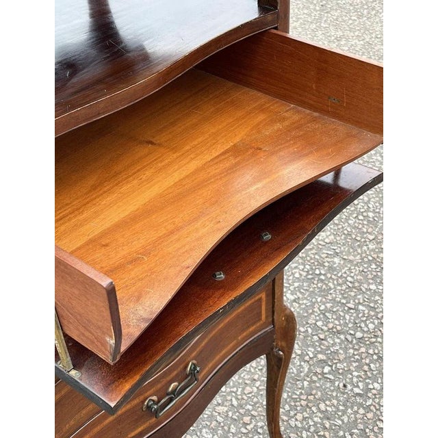 Edwardian Inlaid Mahogany Filing Drawers/ Collectors Drawers 98 cms high 56 cms wide 41 cms depth Has the odd knock and...