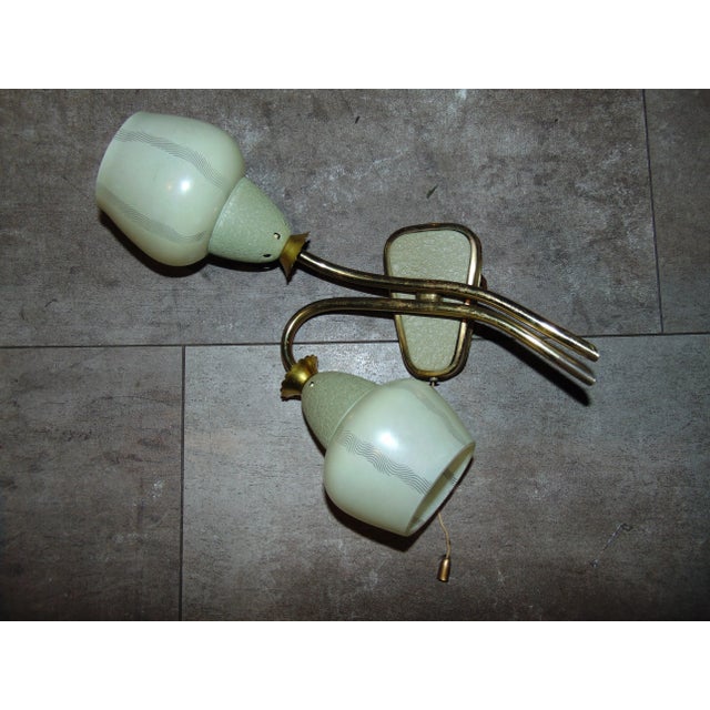 Gold Vintage Wall Lamp, 1970s For Sale - Image 8 of 8