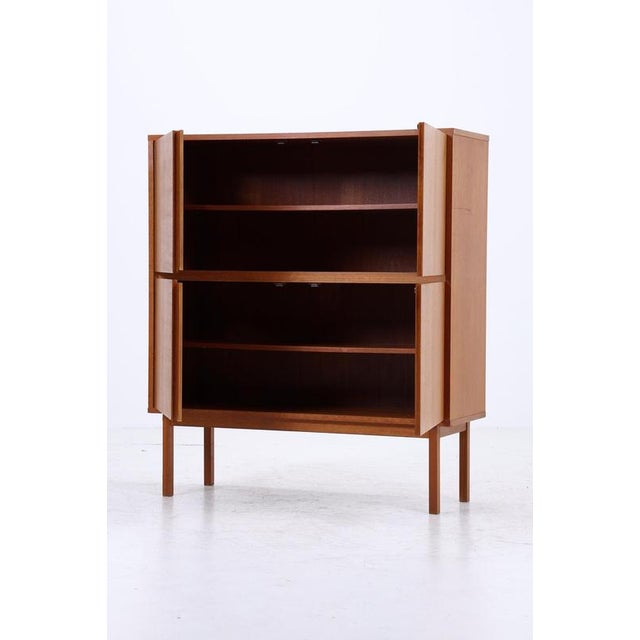 Mid-Century Wooden Highboard, 1960s For Sale - Image 6 of 15