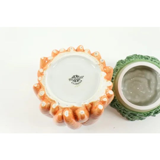 Late 20th Century Fitz and Floyd Carrot Cookie Jar For Sale In Kansas City - Image 6 of 8
