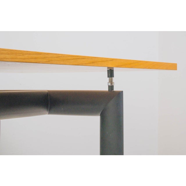 Black LC6 Dining Table by Le Corbusier for Cassina For Sale - Image 8 of 18