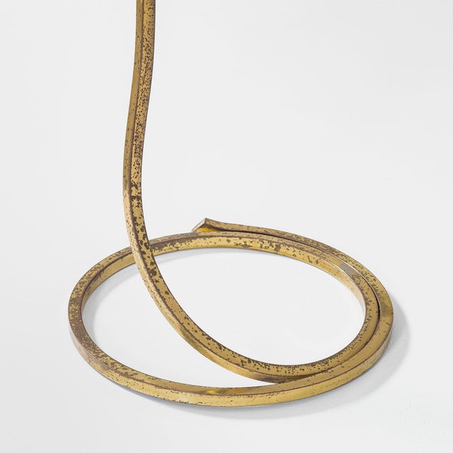 Leaf Table Lamp by Tommaso Barbi for Bottega Gadda, 1970s For Sale - Image 6 of 7