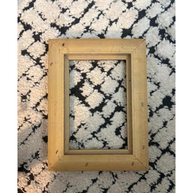 Italian Ornate Vintage Italian Gilded Wooded Frame 5x7 For Sale - Image 3 of 3