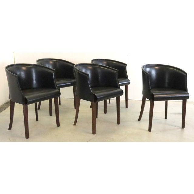 Vintage Chairs from Flexform, 1970s, Set of 5 For Sale - Image 4 of 17