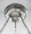 Petitot French Art Deco Chandelier 1930s - Stepped Chevron Geometric Glass For Sale - Image 6 of 10
