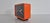 1970s Orange Ato-Mat Table Clock from Junghans for Olympia, 1970s For Sale - Image 5 of 18