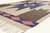 79765 Vintage Indian Dhurrie Rug, 09'02 x 12'01. The Painted Horizon: A Vintage Indian Dhurrie Masterpiece of Santa Fe...