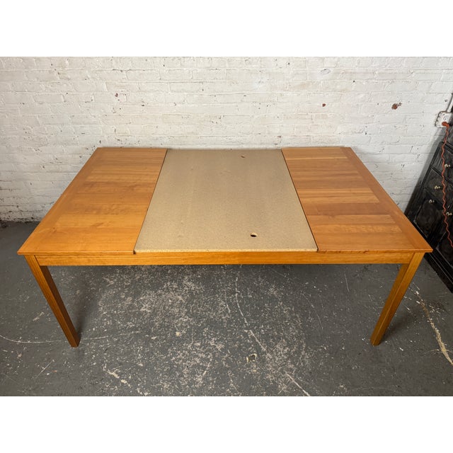 Vintage Danish Modern Extendable Teak Dining Table by Ansager Møbler For Sale - Image 14 of 16