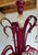1960s Red and Gold Murano Glass Chandelier, Italy For Sale - Image 11 of 12