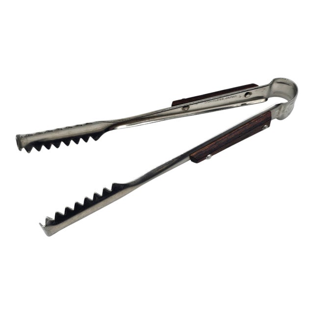 Brazilian Etched Brass Ice Bucket — Floral Engraved — Insert & Tongs 7.5" For Sale - Image 4 of 17