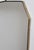 Vintage Italian Wall Mirror with Brass Frame, 1960s For Sale - Image 6 of 18