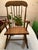 Vintage Oak Hill Child’s Wood Rocking Chair W/German-Made Music Box Fitchburg,MA For Sale - Image 4 of 4