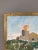 1956 Mid-Century Modern "Sant Pol De Mar" Vintage Oil Painting, Framed For Sale - Image 6 of 10