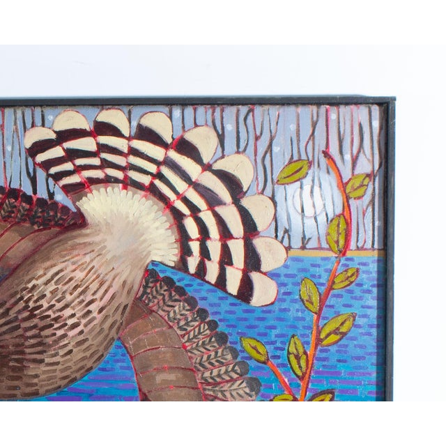 2018 “Hawk Beware” Oil on Canvas Painting by Karen Holtzclaw For Sale In Indianapolis - Image 6 of 9