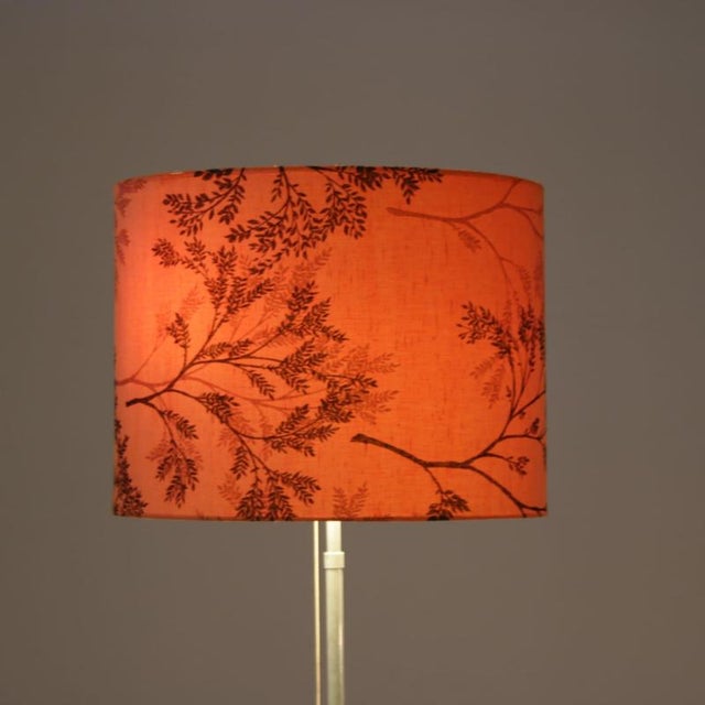 Floor Lamp with Fabric Shade, Netherlands, 1960s For Sale - Image 6 of 11
